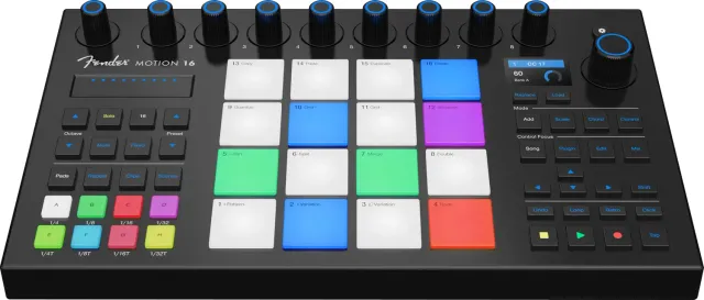 Fender Studio Motion 16 controller MIDI pad FATAR USB