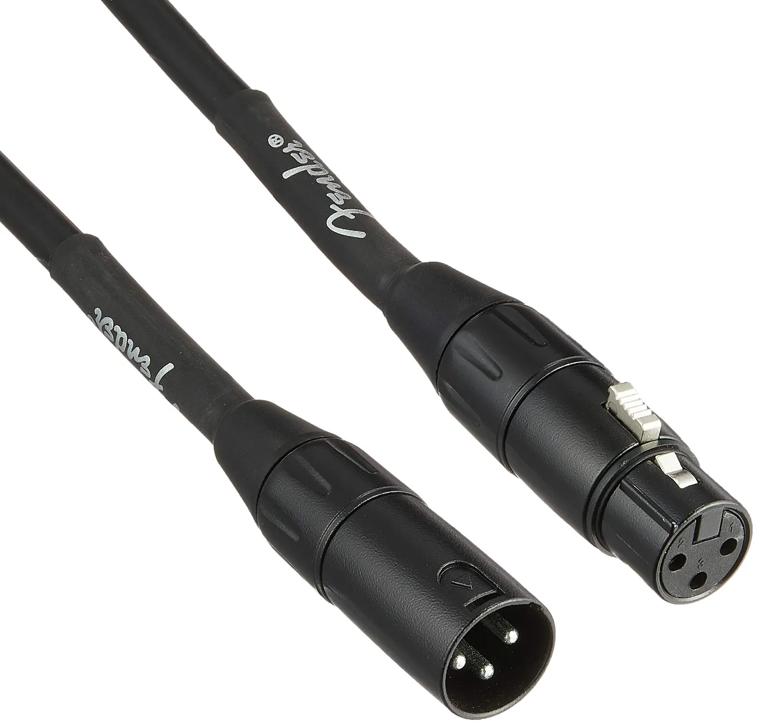 Fender Professional PRO cavo microfono XLR 7,5 m nero bilanciato