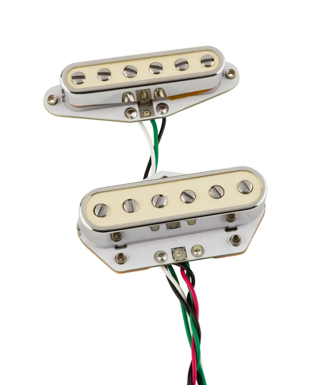 Fender Cobalt Chrome Tele pickup single coil set brillante