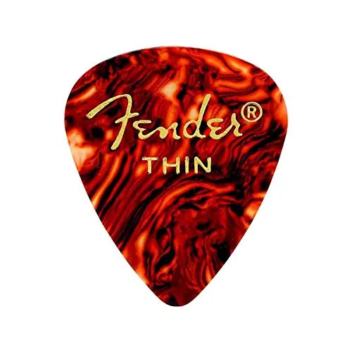 Fender 351 Thin plettri chitarra 12pz neri