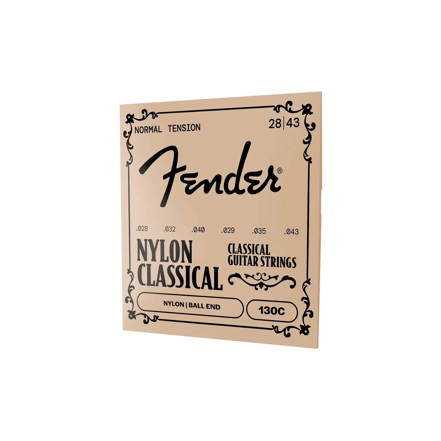 Fender 130C Corde Nylon Classica Ball End 28-42