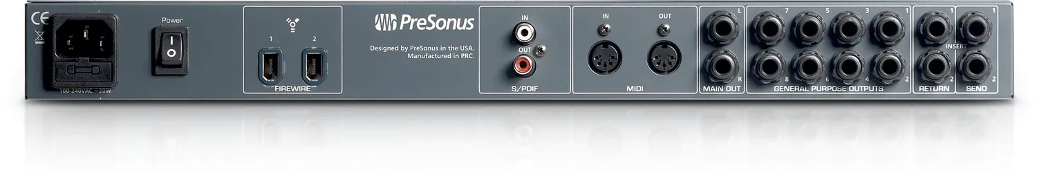 PreSonus FireStudio Project interfaccia audio FireWire
