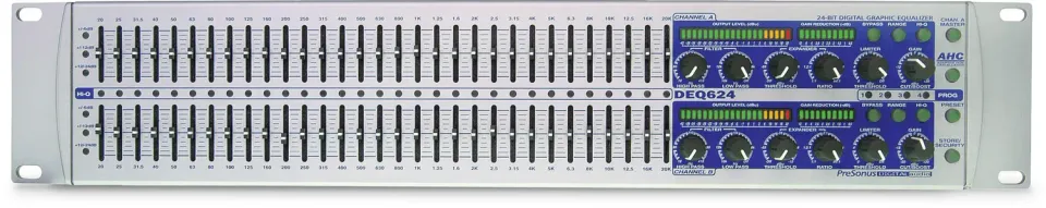 PreSonus DEQ624 equalizzatore grafico digitale stereo