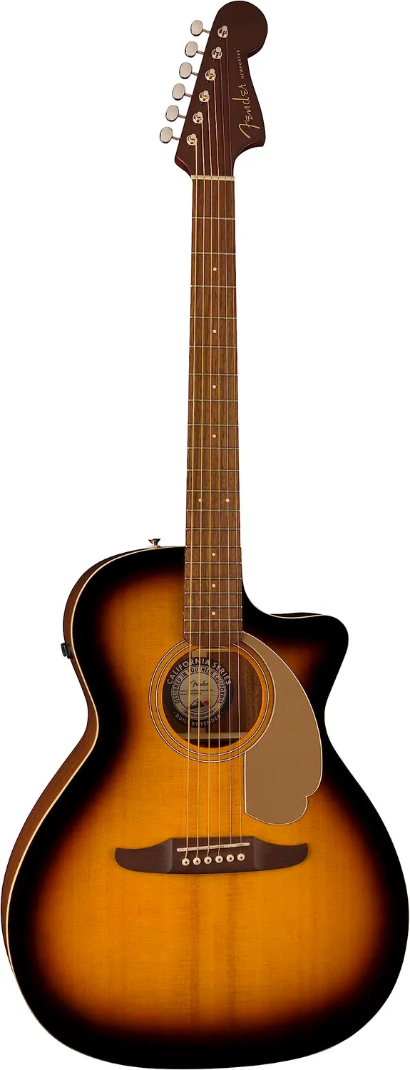 Fender Newporter Player chitarra elettroacustica Sunburst