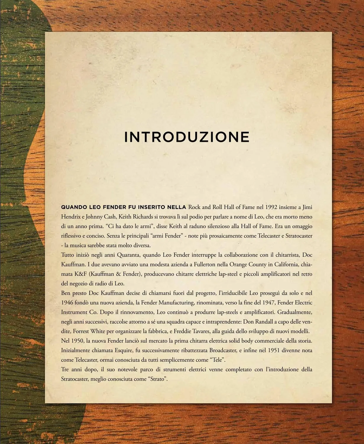 Fender Telecaster Stratocaster libro storia chitarre iconiche
