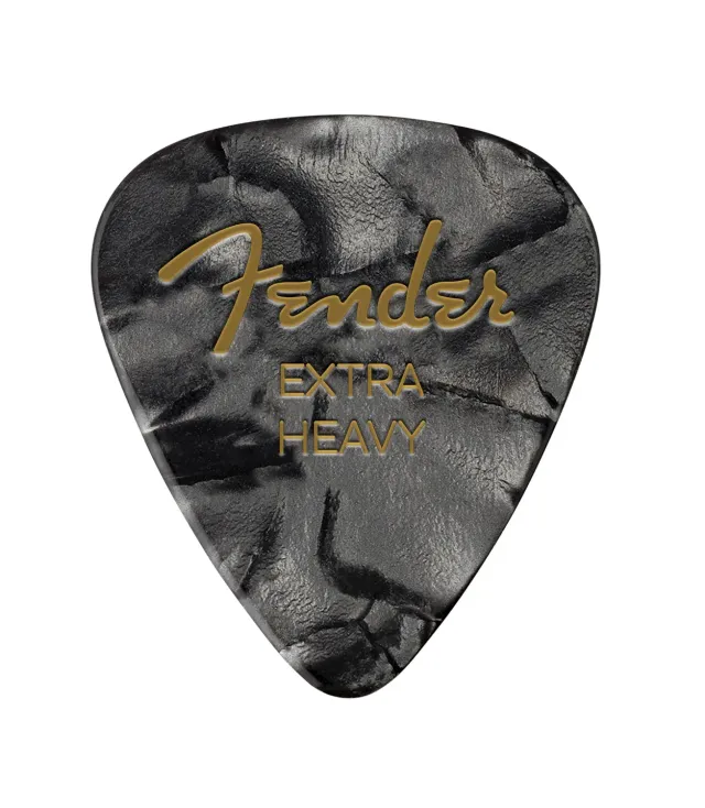 Fender 351 Classic plettri chitarra X-Heavy Black Moto 12pz
