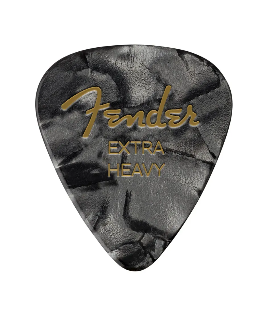 Fender 351 Classic plettri chitarra X-Heavy Black Moto 12pz