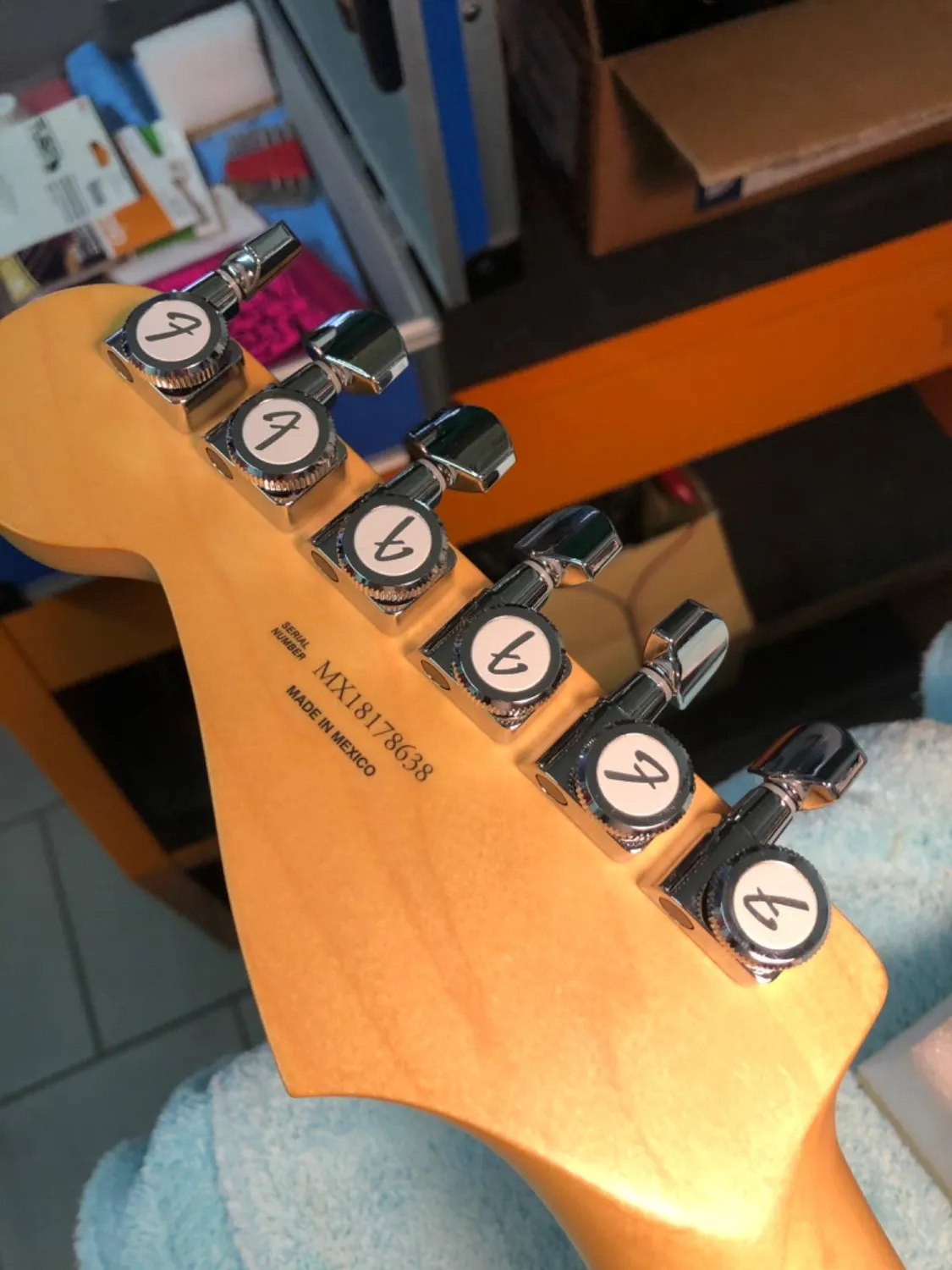 Fender Locking Stratocaster Telecaster Meccaniche cromato 18:1