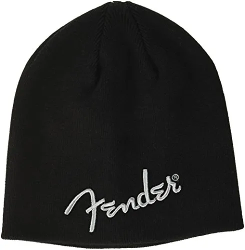 Fender 910-6111-706 Berretto Logo Nero in acrilico