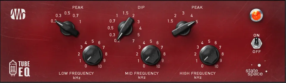 PreSonus Fat Channel Tube EQ plugin EQ valvolare