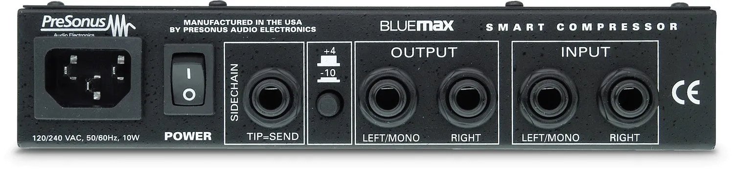 PreSonus BlueMAX compressore stereo analogico preset