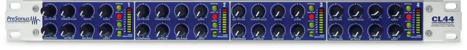 PreSonus CL44 compressore limiter 4 canali ottico