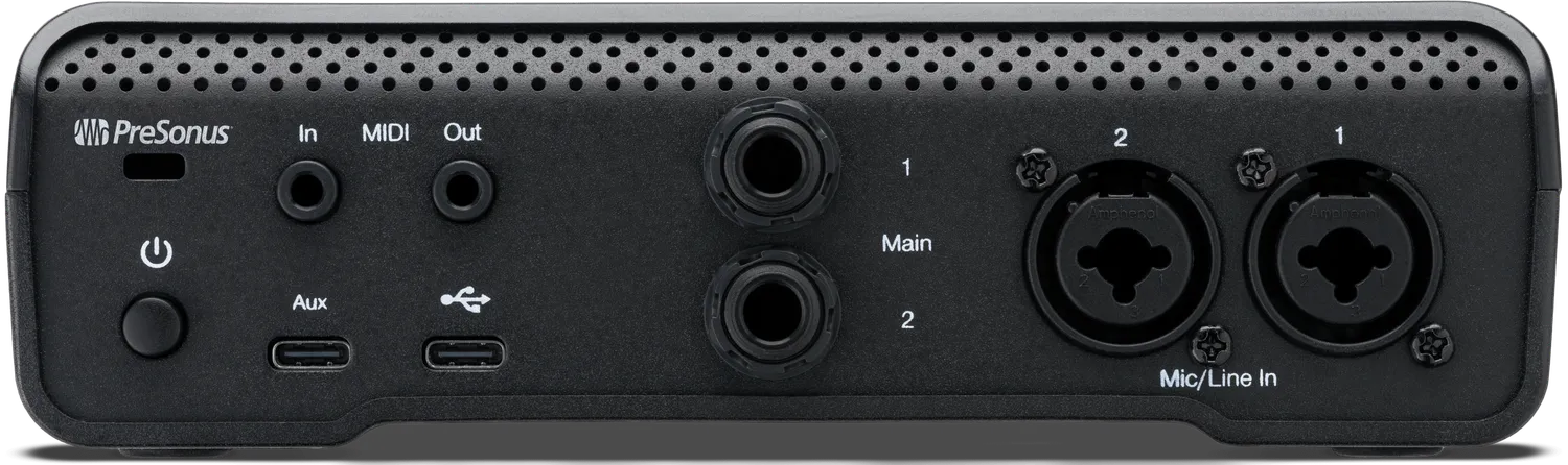 PreSonus Quantum ES 2 bundle studio USB-C completo