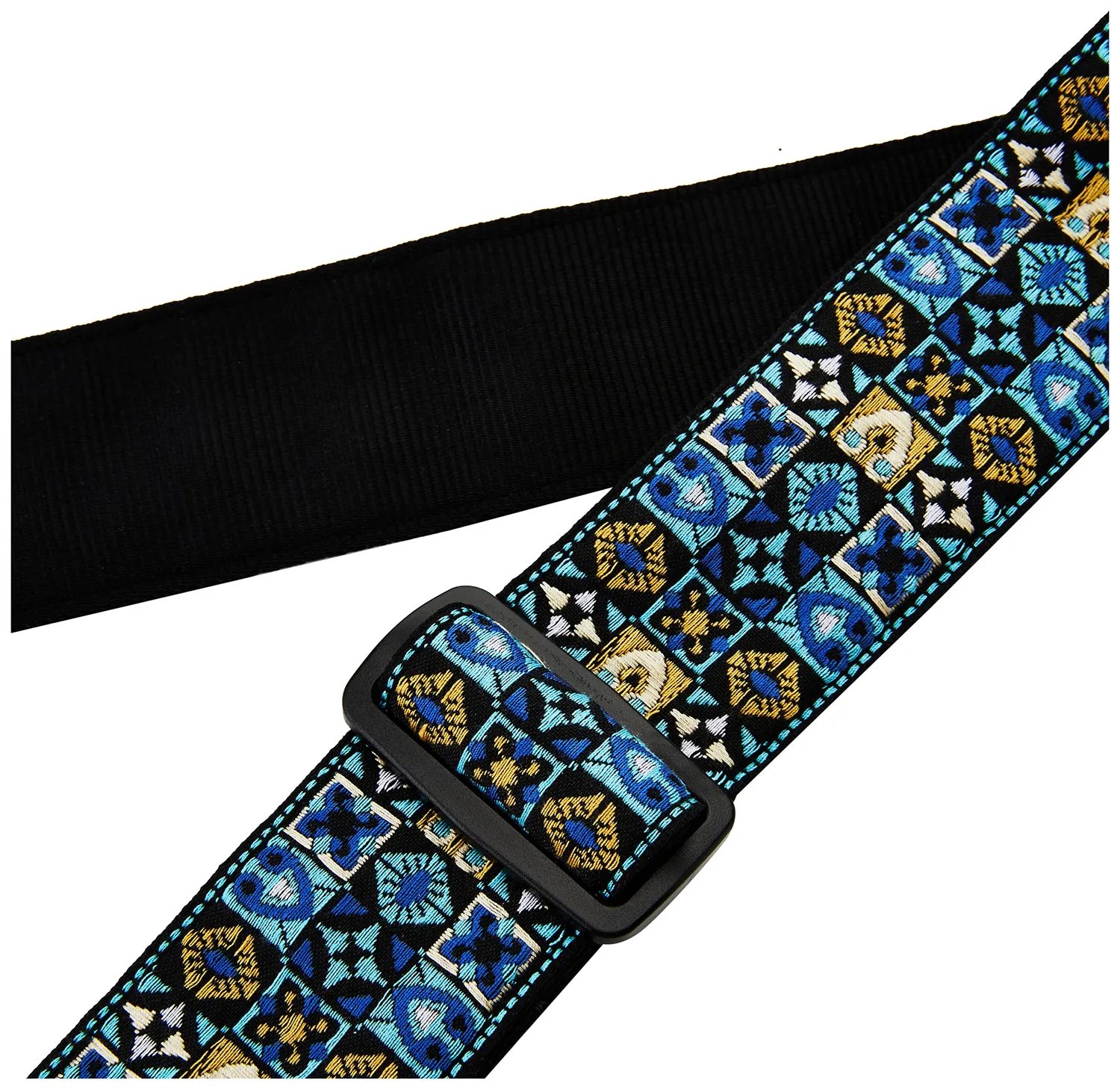 Fender Festival tracolla chitarra blu 5cm mosaico