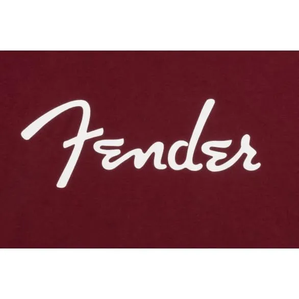 Fender Spaghetti Logo Maglietta M manica corta nera