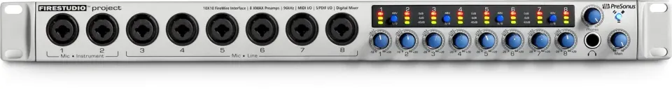 PreSonus FireStudio Project interfaccia audio FireWire