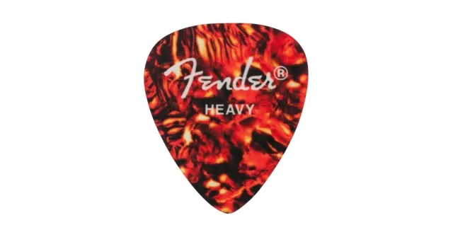Fender Heavy Pick toppa tartarugato