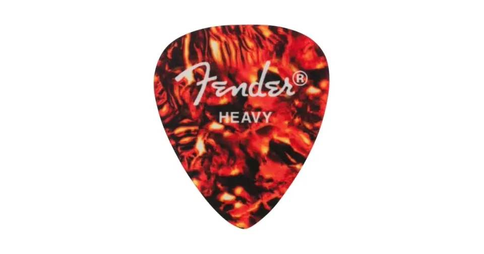 Fender Heavy Pick toppa tartarugato