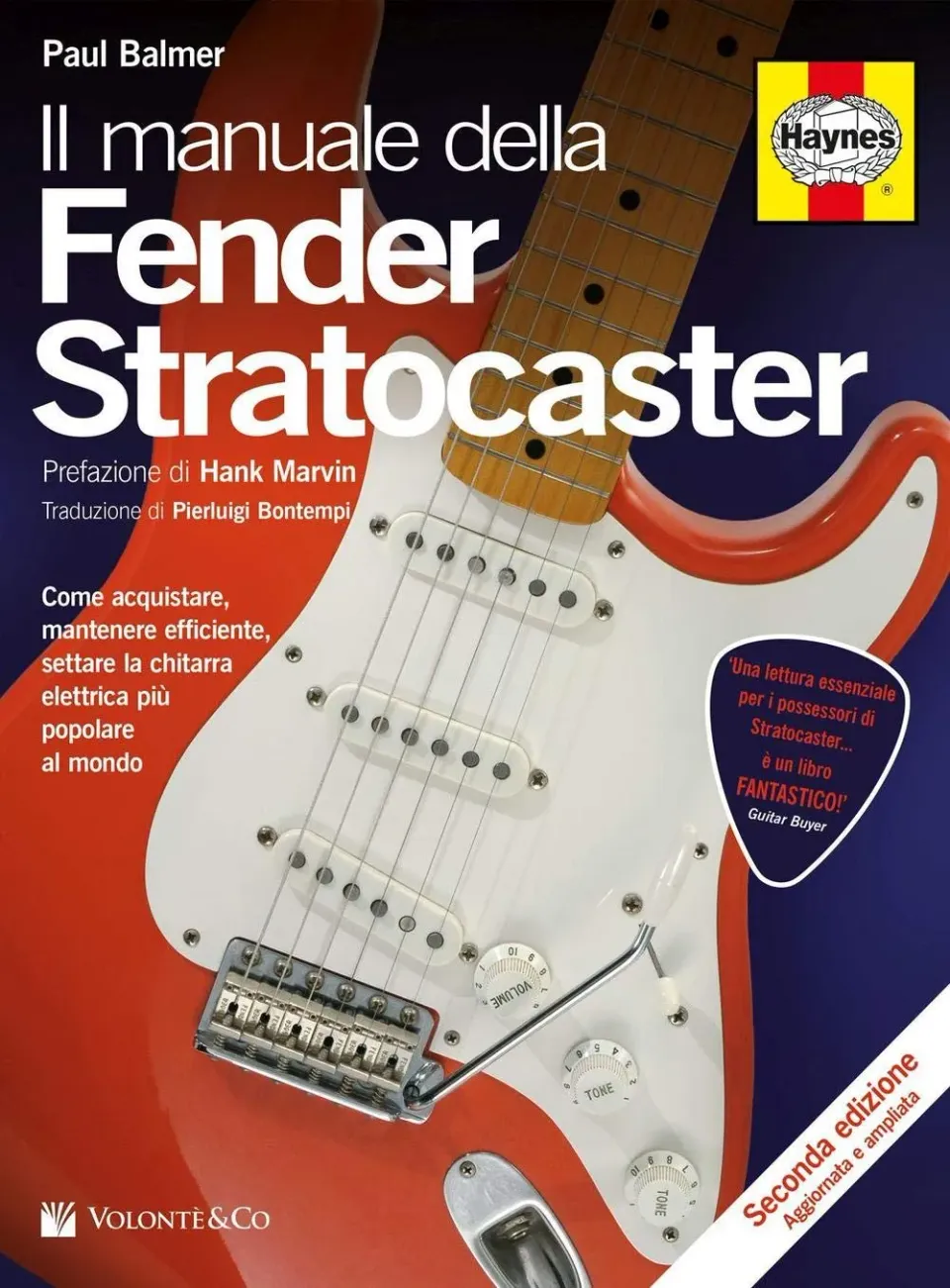 Manuale Fender Stratocaster libro illustrato Bontempi