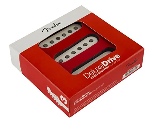 Fender Deluxe Drive Strat Pickup Single Coil Set 3 Pezzi Alto Output
