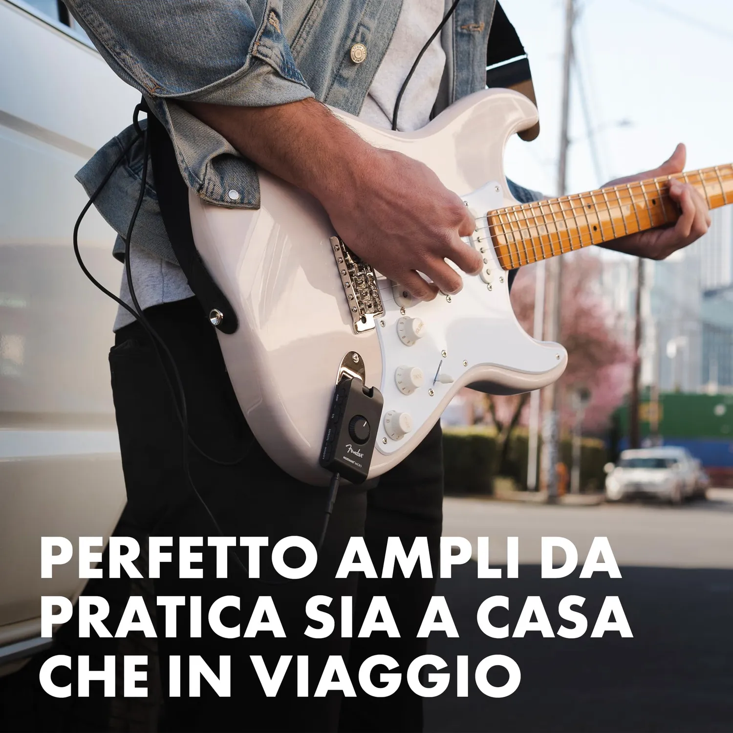 Fender Mustang Micro amplificatore cuffie Bluetooth USB