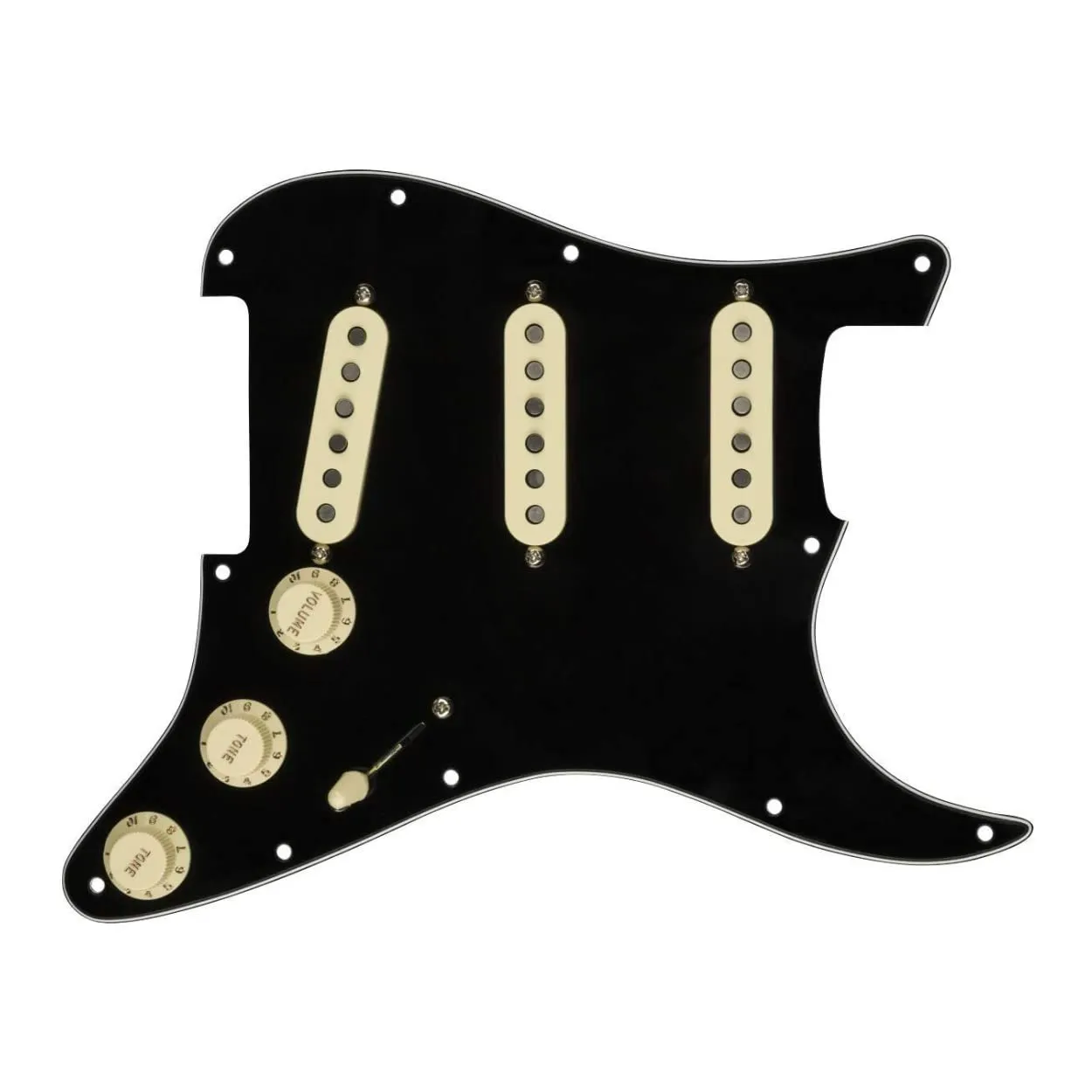 Fender Original 57/62 Pickup Strat Set 3 single-coil nero Alnico