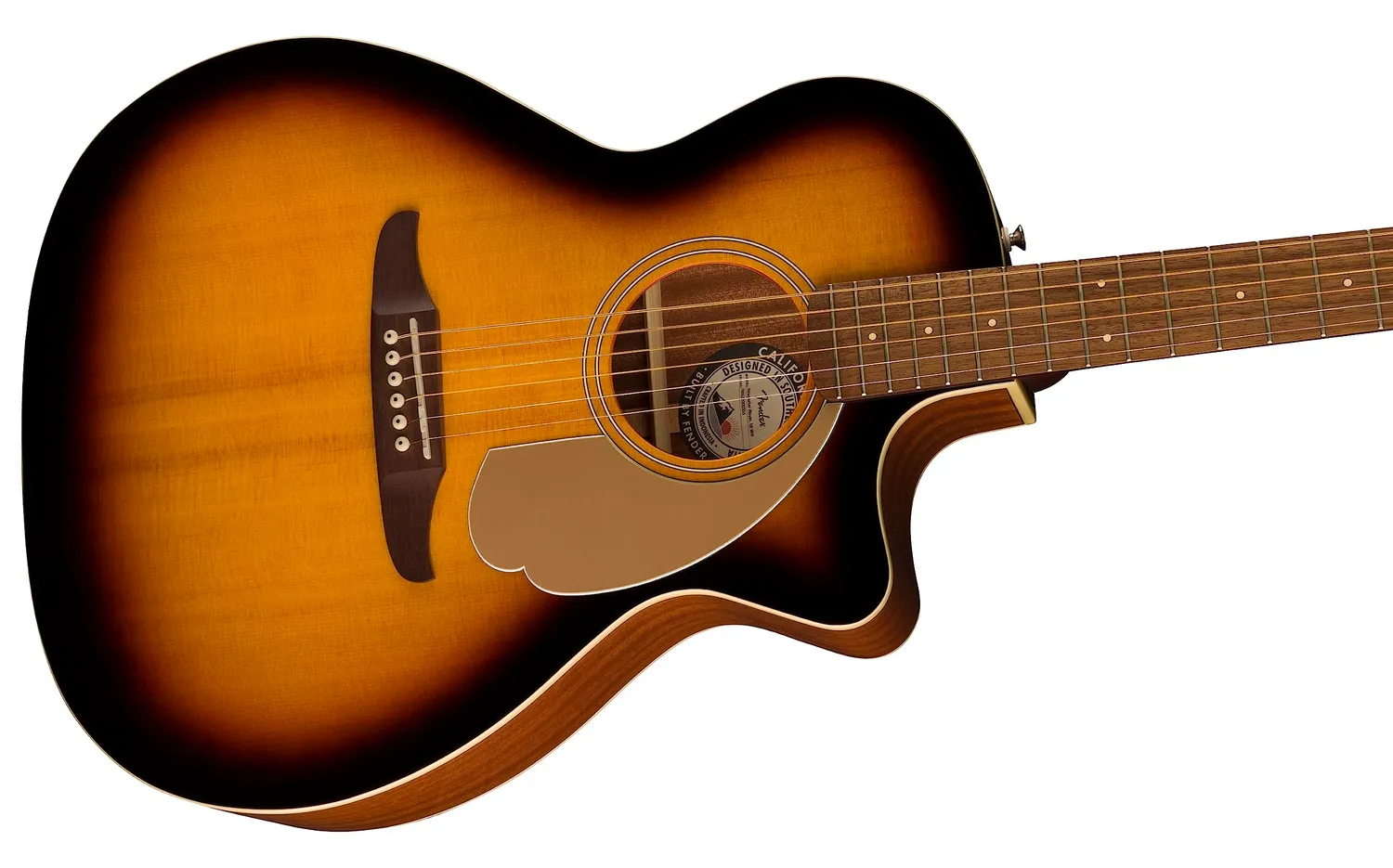 Fender Newporter Player chitarra elettroacustica Sunburst