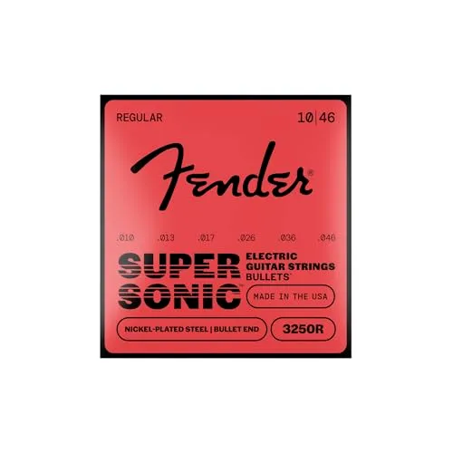 Fender Super Bullet 3250R corde chitarra 010-046 nichel
