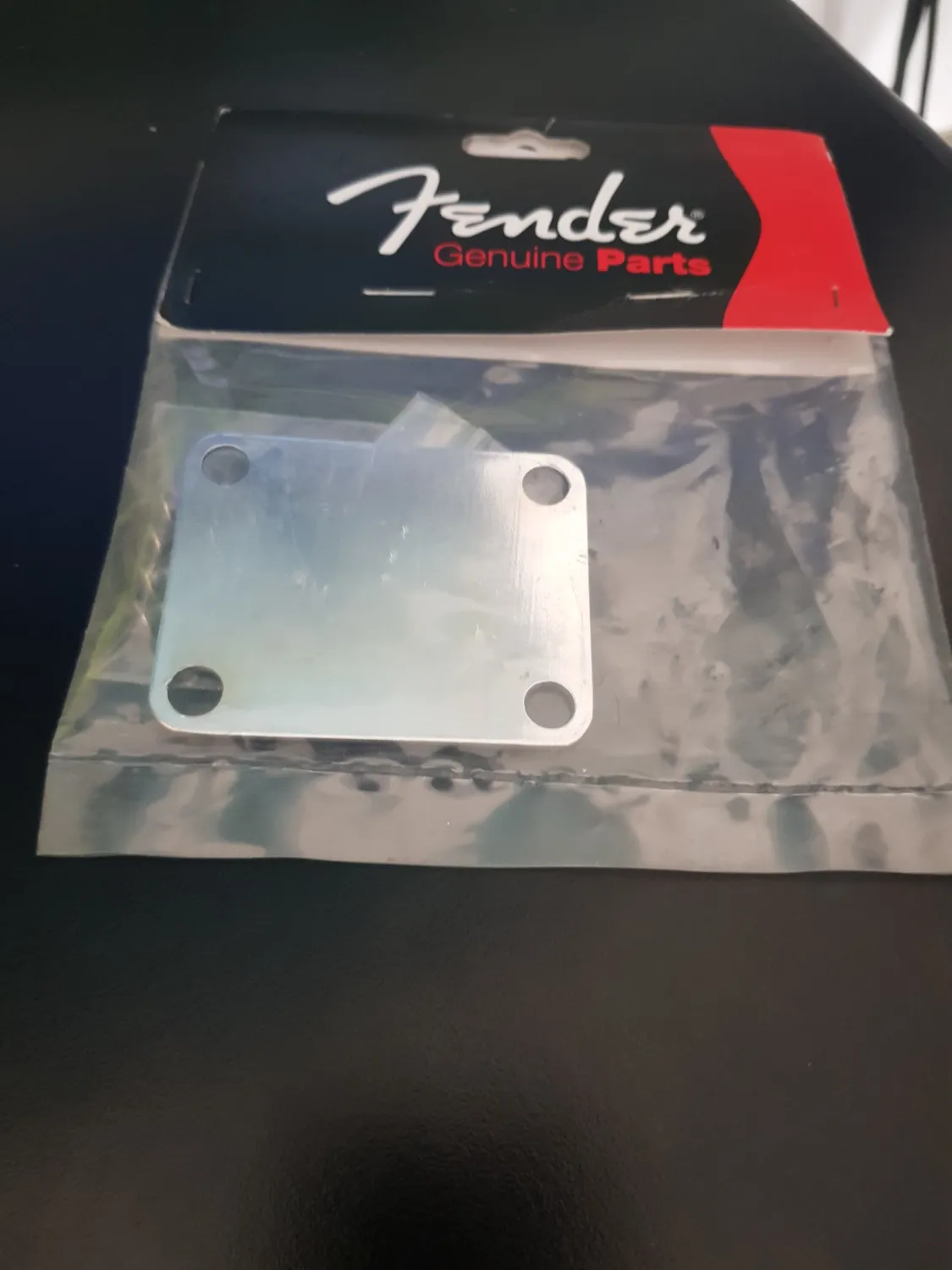 Fender Vintage piastra manico 4 viti cromo anni 70