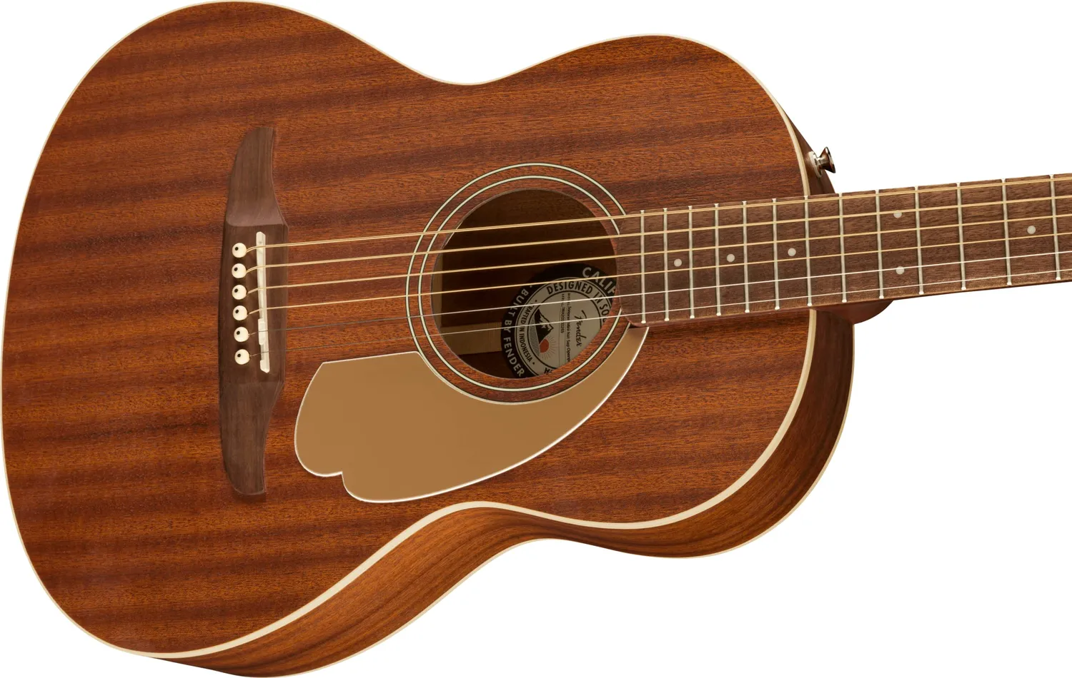 Fender Sonoran Mini chitarra acustica mogano 3/4 custodia