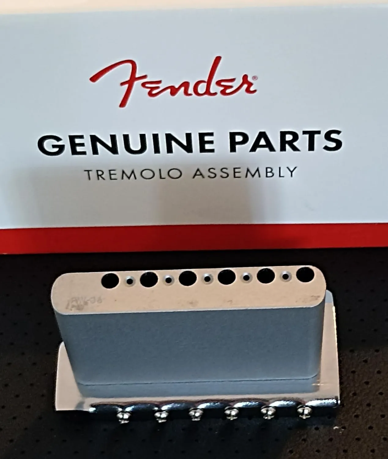 Fender Stratocaster Tremolo Vintage Assembly ponte cromato acciaio
