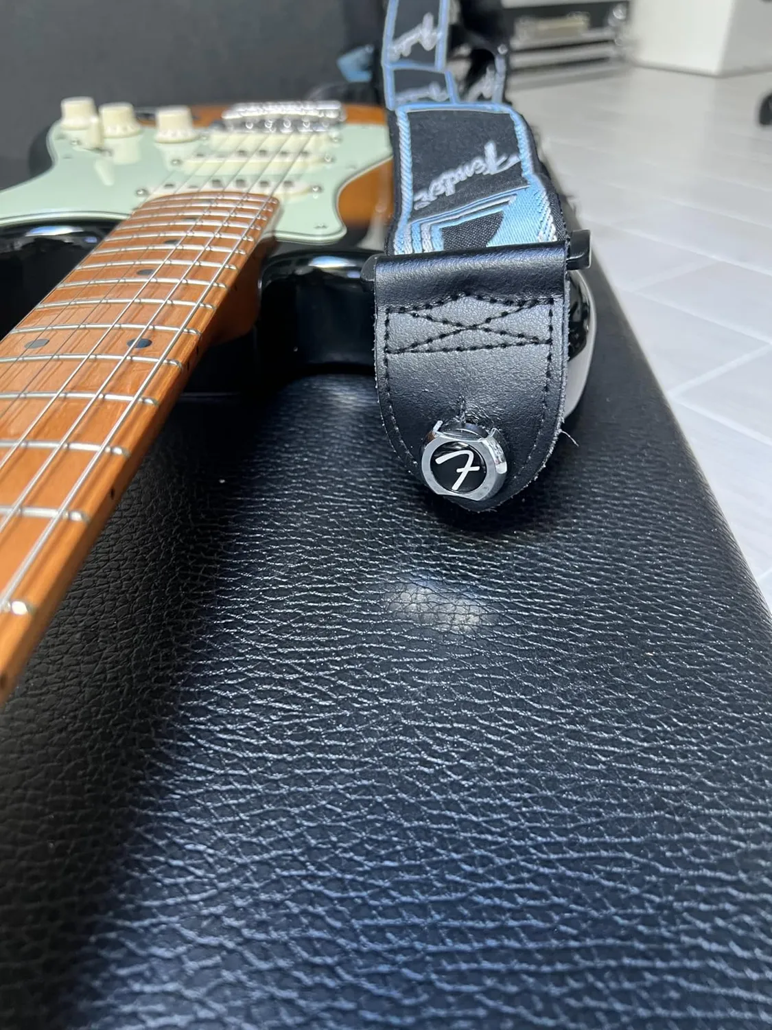 Fender Infinity Strap Lock blocca cinghia cromo 2 pz