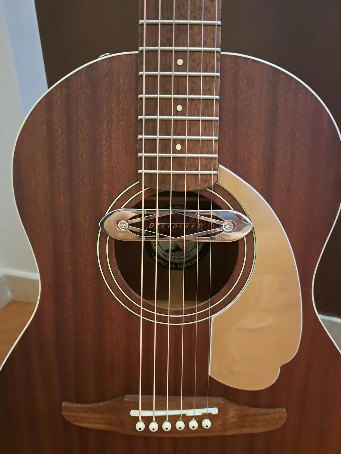 Fender Sonoran Mini chitarra acustica mogano 3/4 custodia