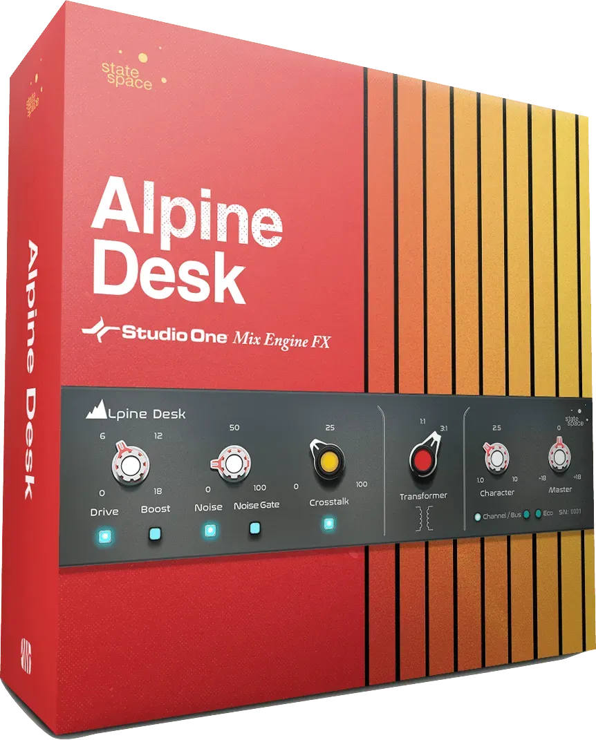 PreSonus Retro Mix Legends Alpine Desk plugin console