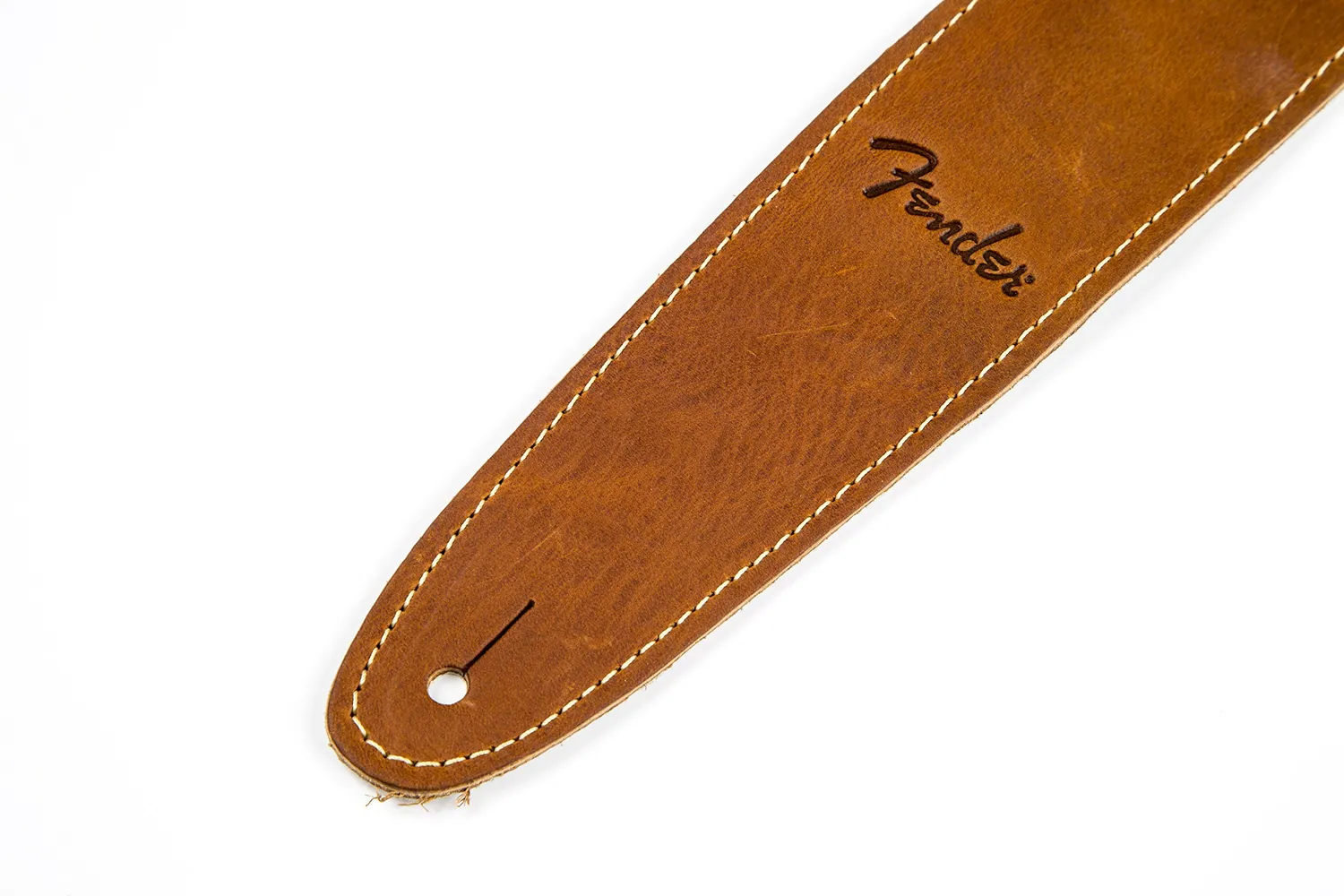 Fender Ball Glove Tracolla Chitarra Pelle Marrone