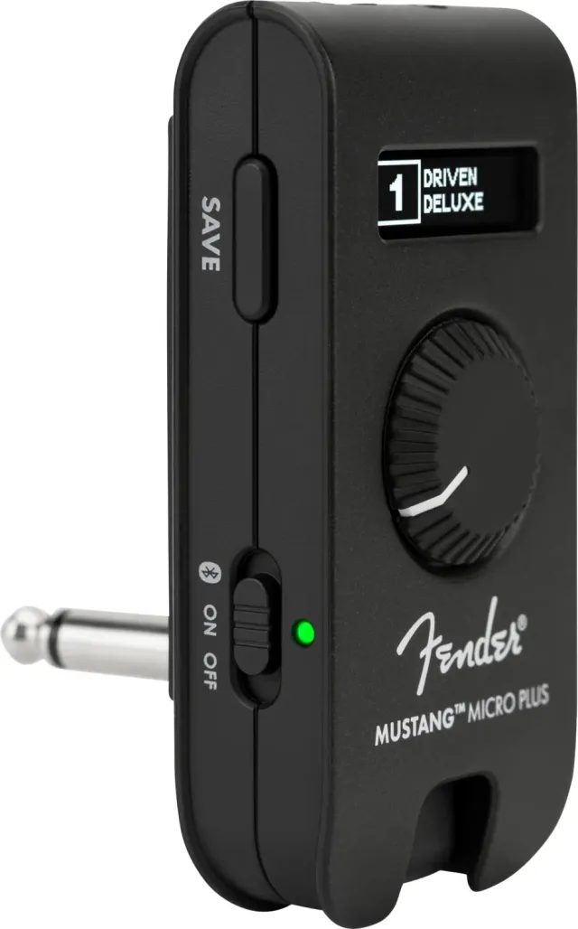 Fender Mustang Micro Plus amplificatore cuffie Bluetooth 100 preset