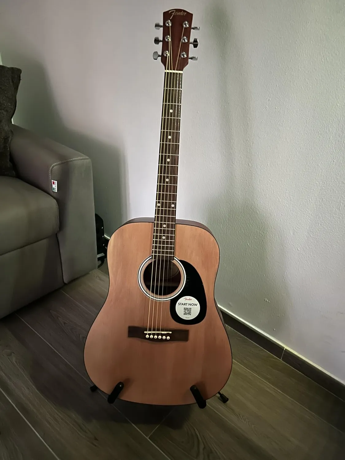 Fender Alternative Dreadnought chitarra acustica naturale kit FA-25