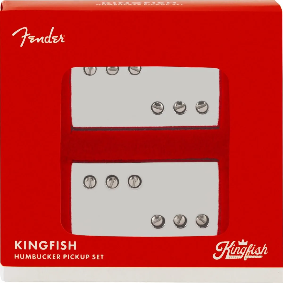 Fender Kingfish set pickup humbucker chitarra blues