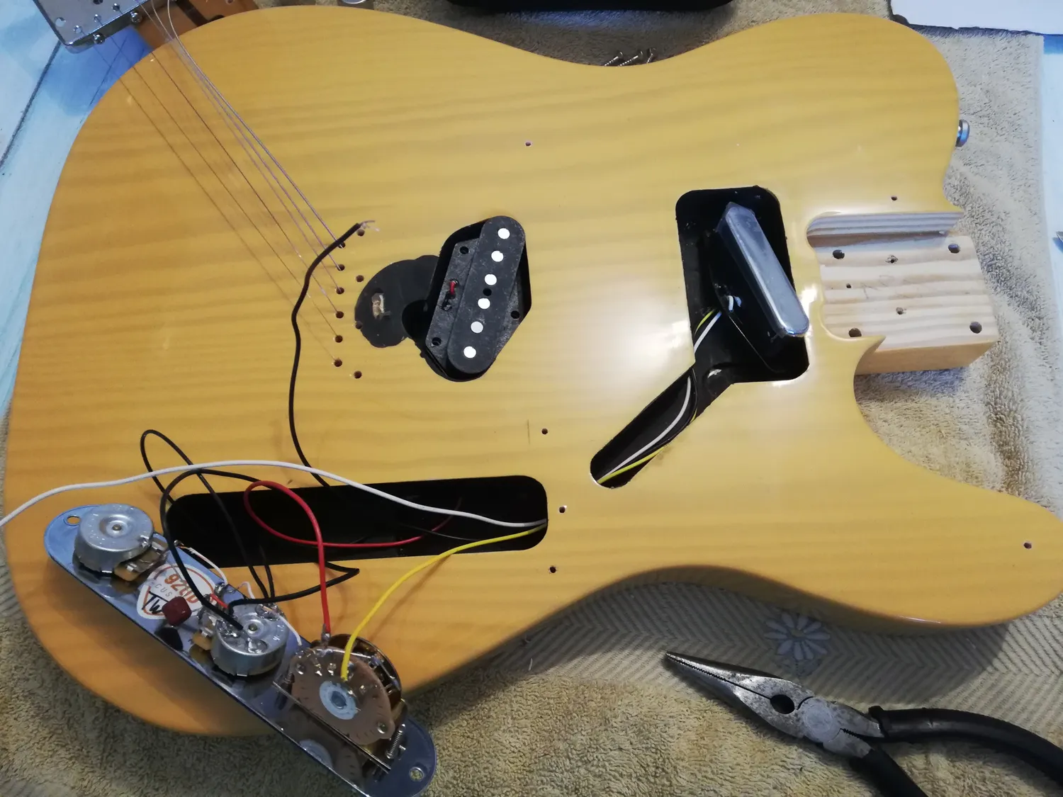 Fender Yosemite Tele pickup single coil set alnico