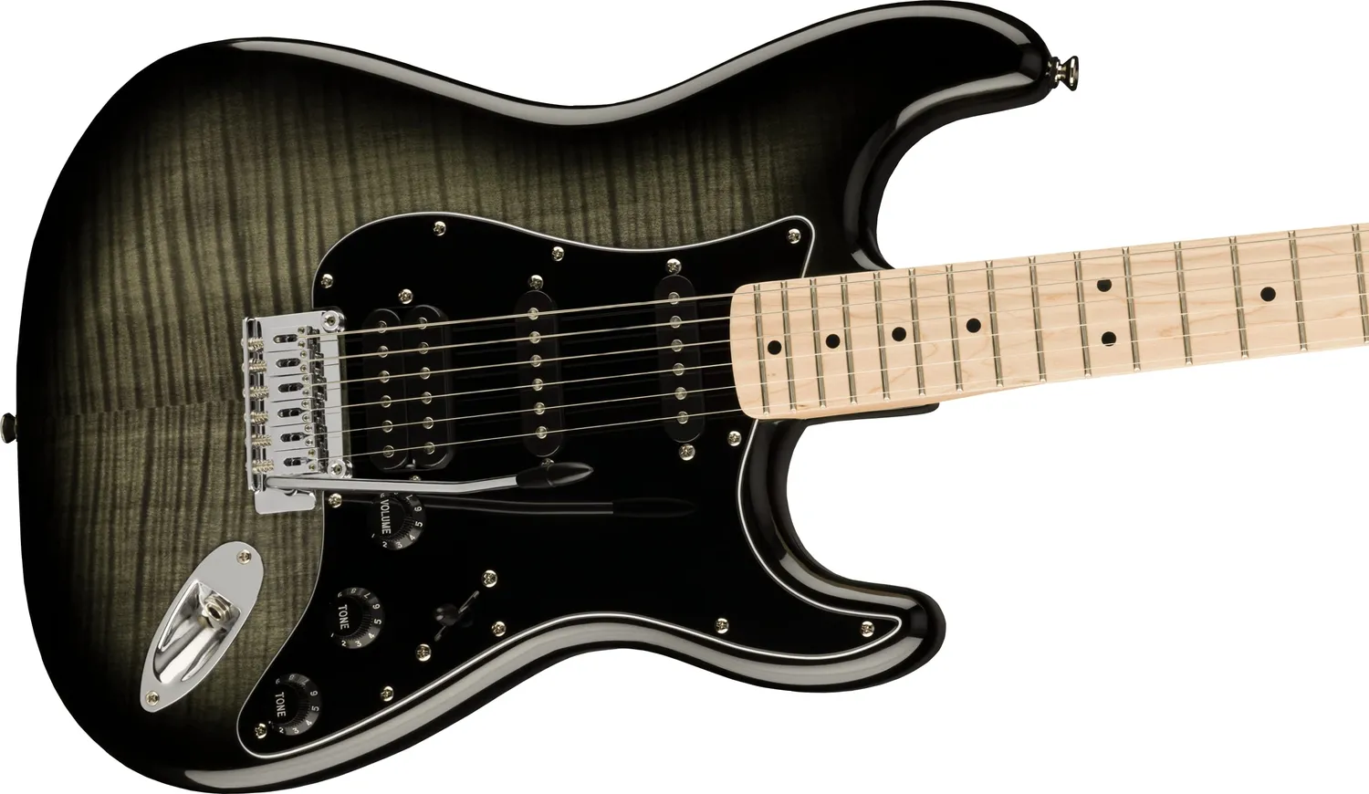 Fender Affinity Stratocaster FMT HSS Chitarra Elettrica Black Burst acero
