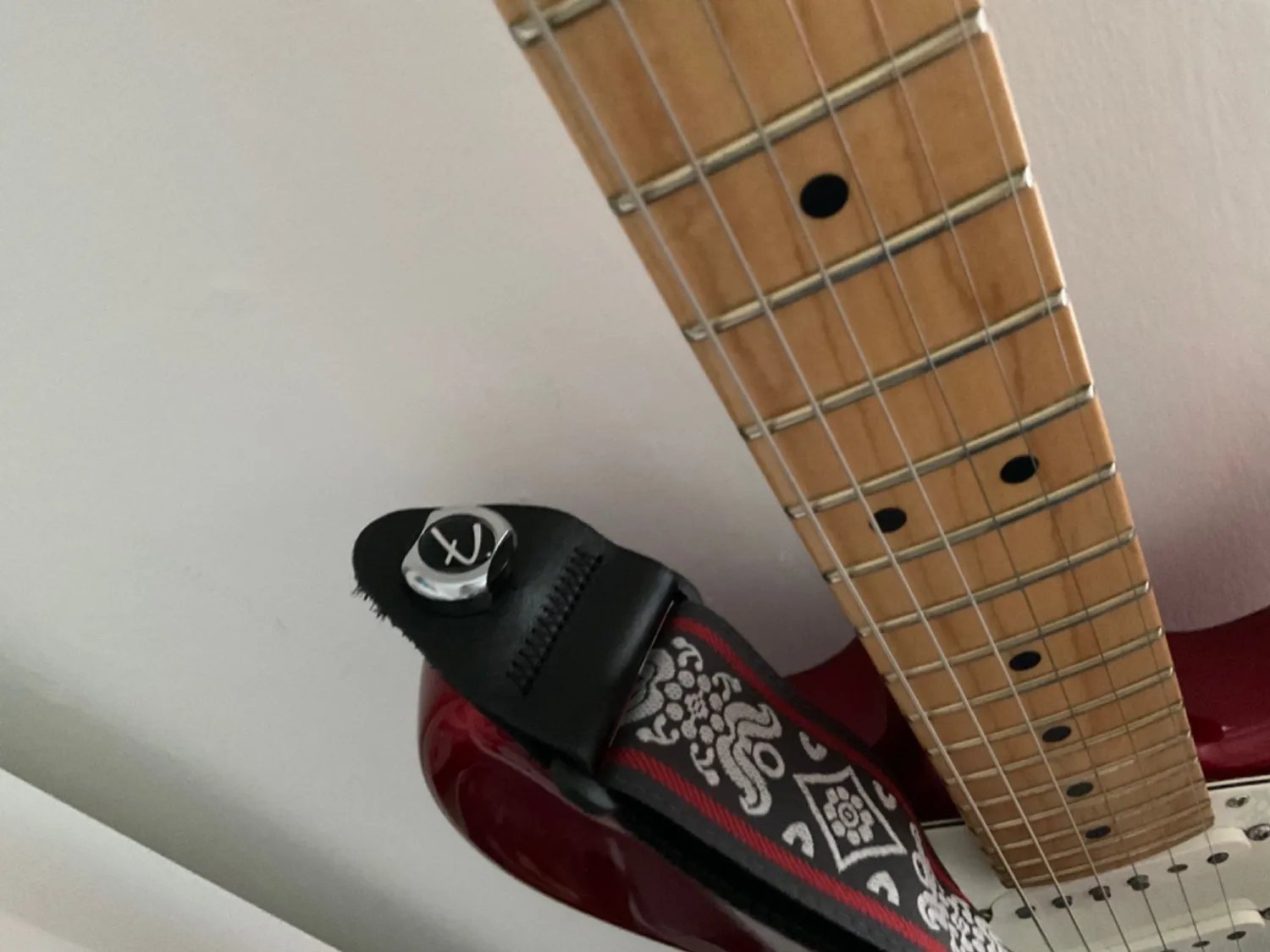 Fender Infinity Strap Lock blocca cinghia cromo 2 pz