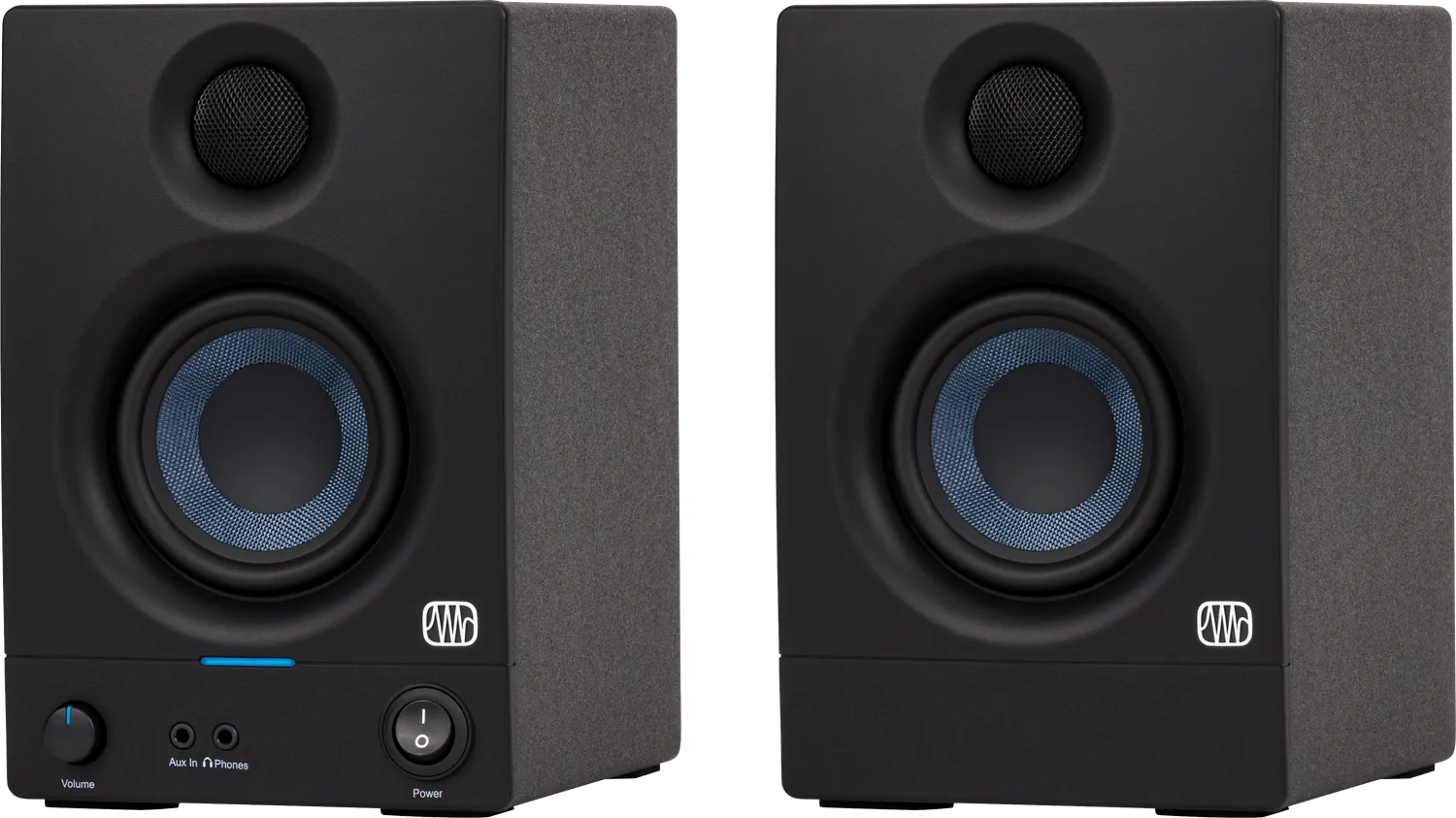 PreSonus Eris 3.5 2nd Gen monitor studio coppia neri