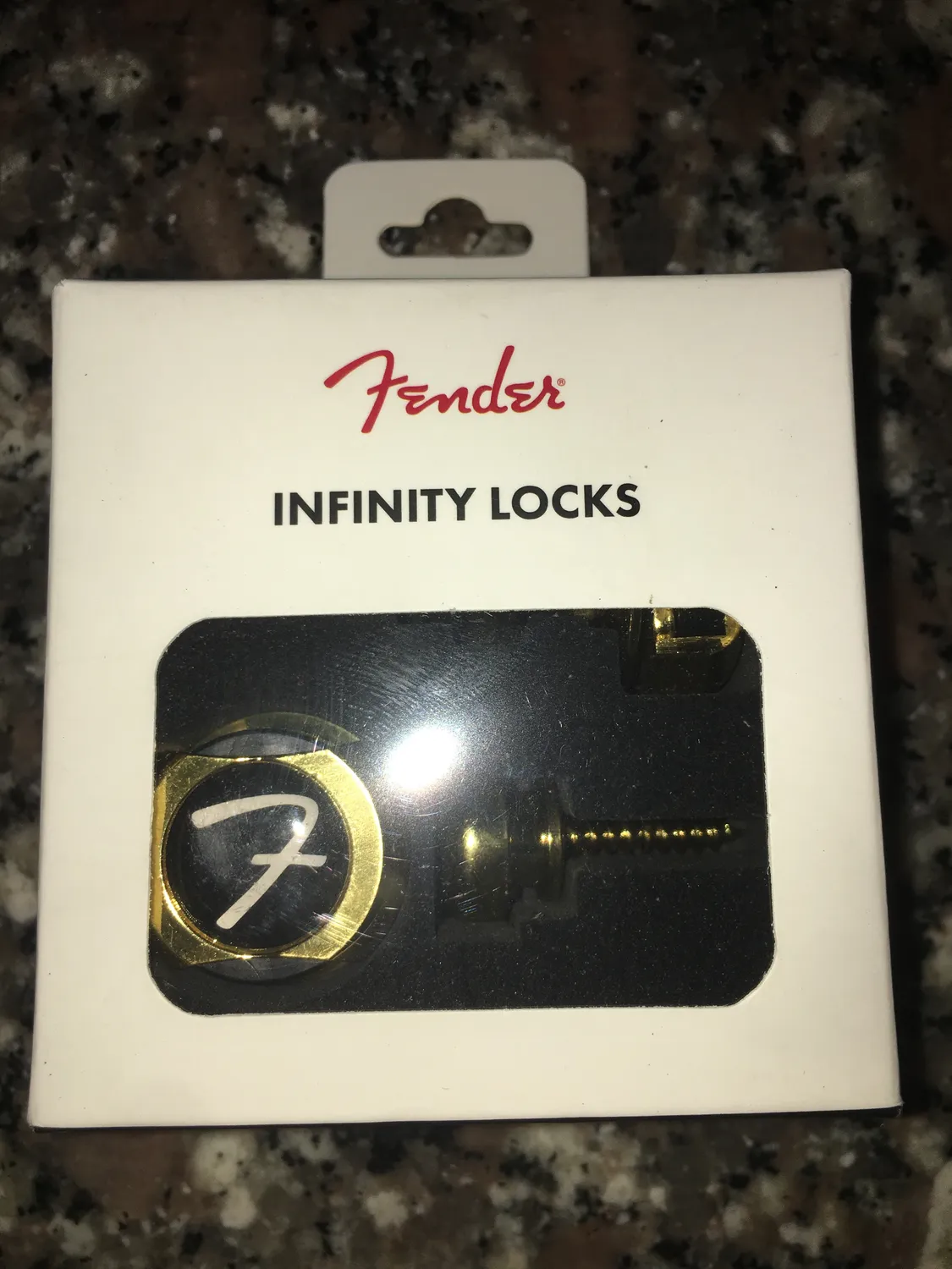 Fender Infinity Strap Lock blocca cinghia cromo 2 pz