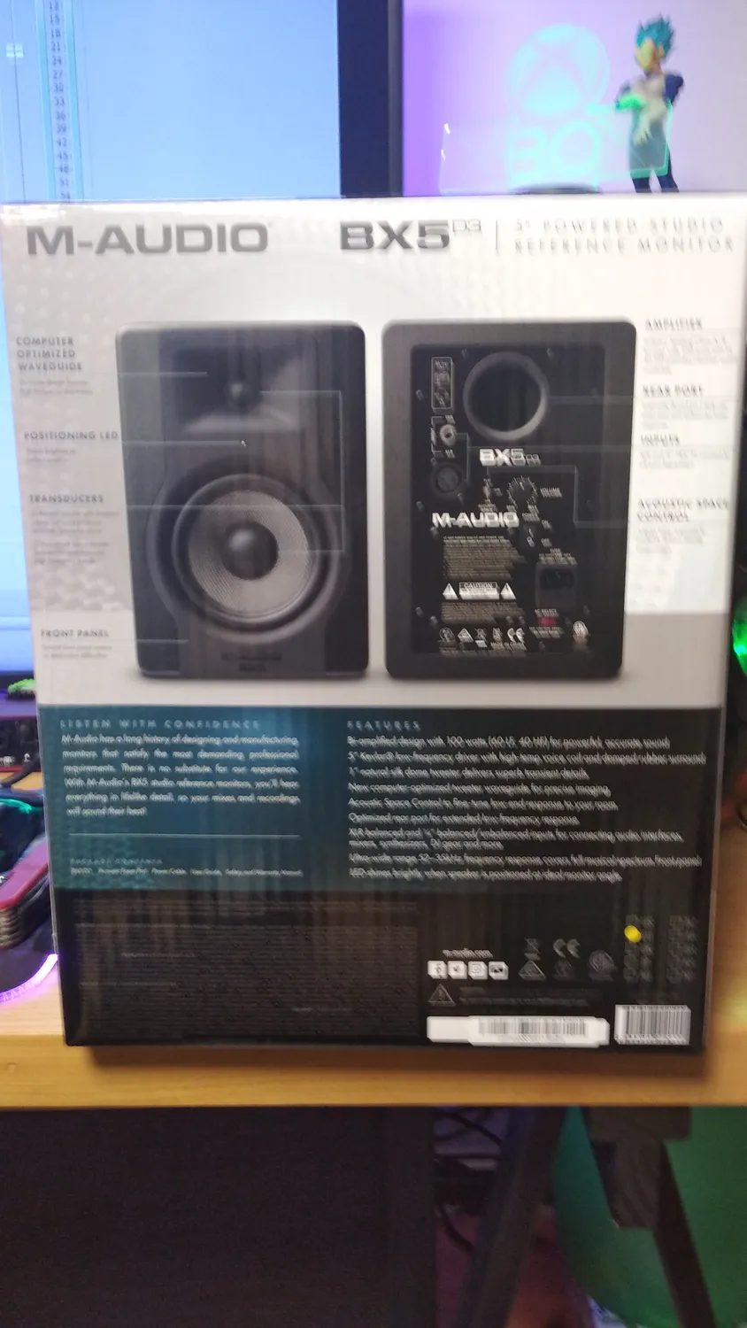 M-Audio BX5 D3 Monitor Studio Attivi Coppia 5" 100W