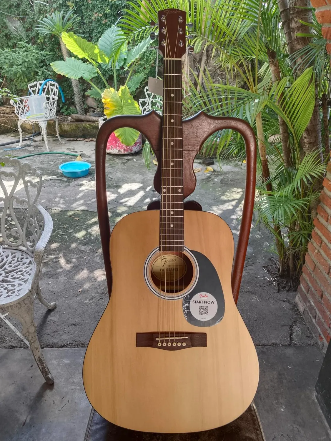 Fender Alternative Dreadnought chitarra acustica naturale kit FA-25