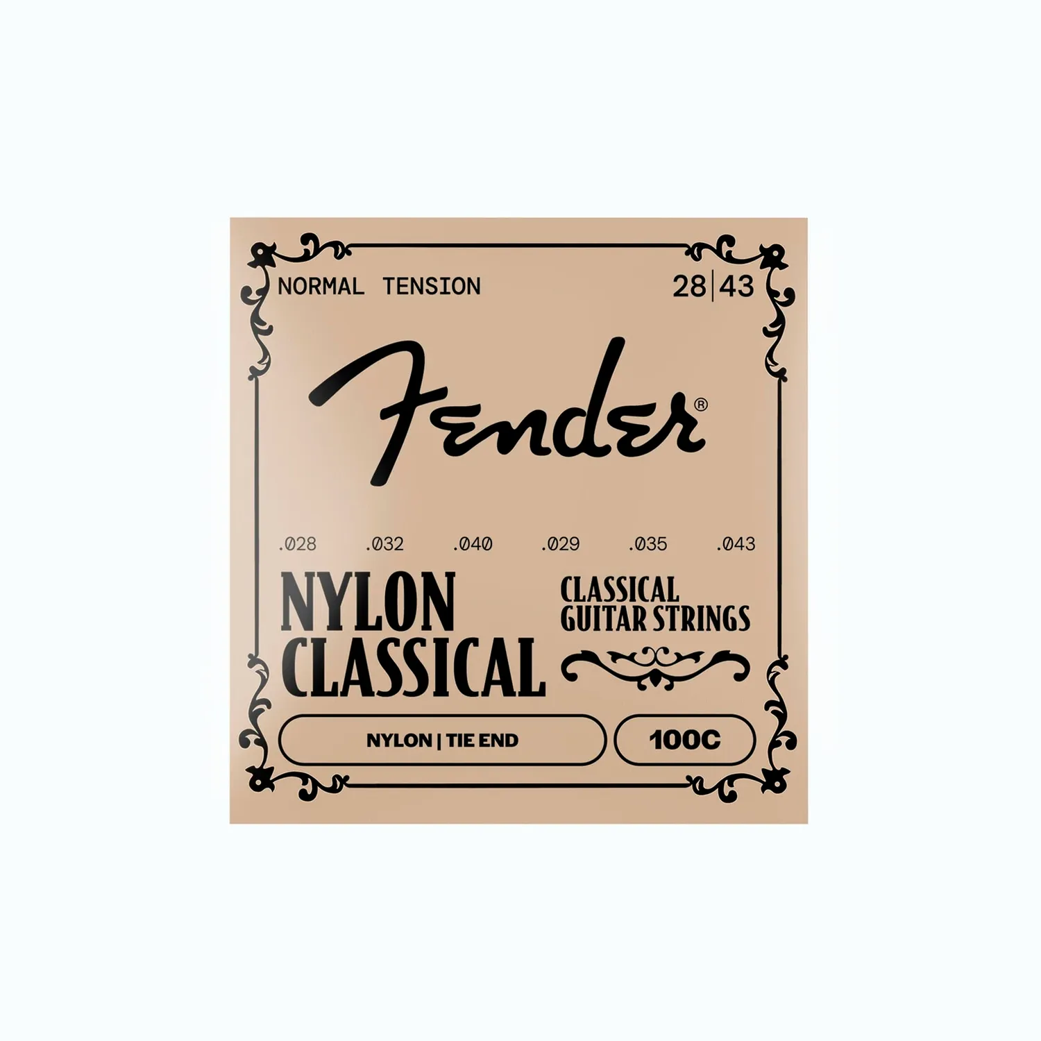 Fender 130C Corde Nylon Classica Ball End 28-42