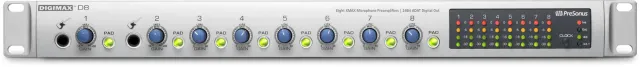 PreSonus DigiMax D8 preamplificatore 8 canali phantom