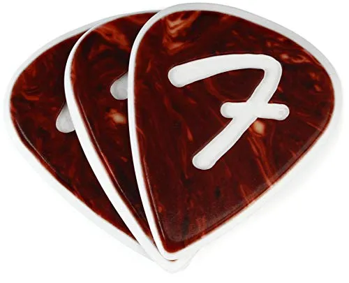 Fender F-Grip 351 plettri chitarra shell 3x 1,5 mm