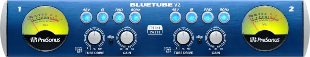 PreSonus BlueTube DP V2 preamplificatore 2 canali EU valvolare
