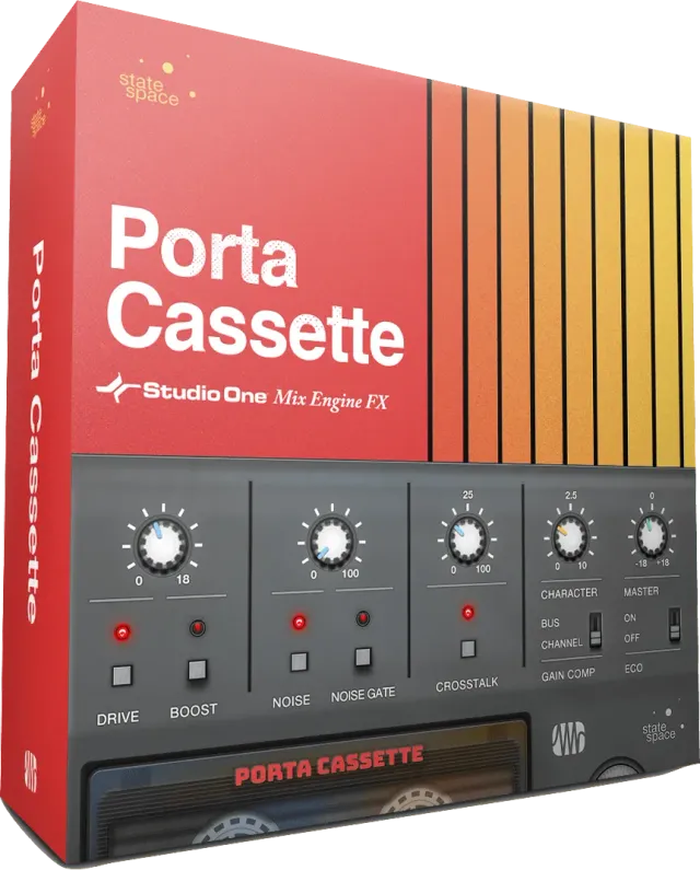 PreSonus Retro Mix Legends Porta Cassette plugin lo-fi